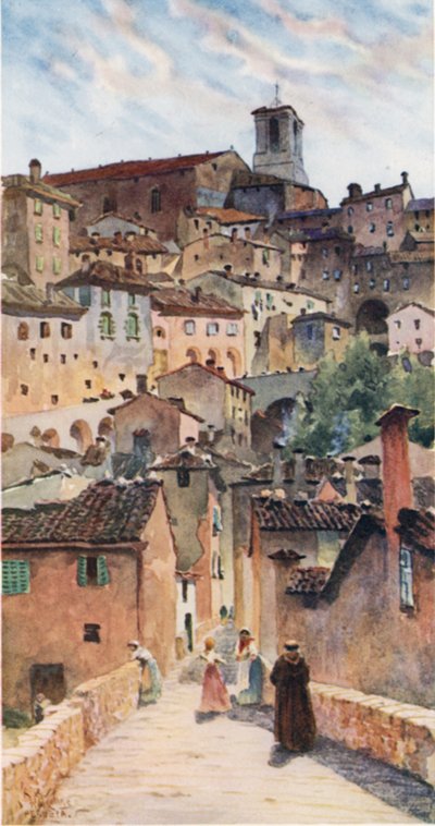 Perugia. Die Kathedrale und die Altstadt von William Wiehe Collins