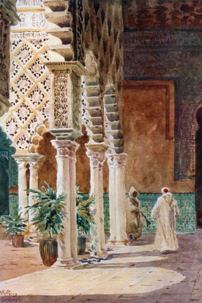 Sevilla, im Alcazar von William Wiehe Collins