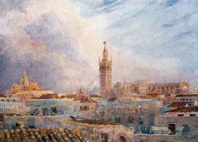 Sevilla, Blick über die Stadt von William Wiehe Collins