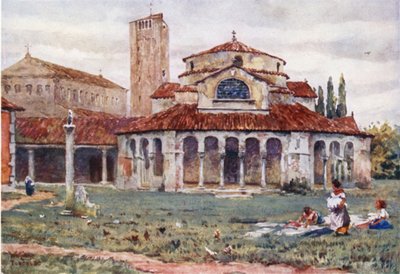 Torcello. Sta Fosca und Kathedrale von William Wiehe Collins