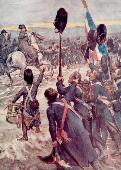 Napoleon bei Austerlitz von William after Rainey