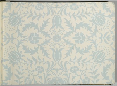 Tapetenmusterbuch, vor 1917 (Druck) von William and Company Morris