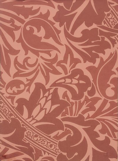 Tapetenmusterbuch, vor 1917 von William and Company Morris