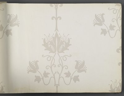 Tapetenmusterbuch, vor 1917 von William and Company Morris