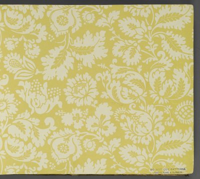 Tapetenmusterbuch, vor 1917 von William and Company Morris