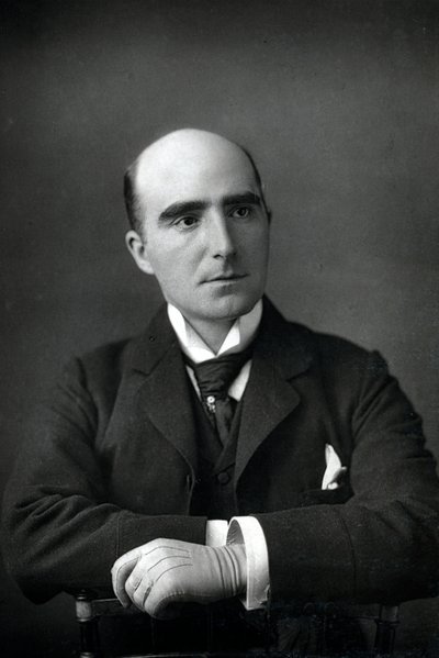 Arthur Wing Pinero, englischer Dramatiker, ca. 1890 von William and Daniel Downey