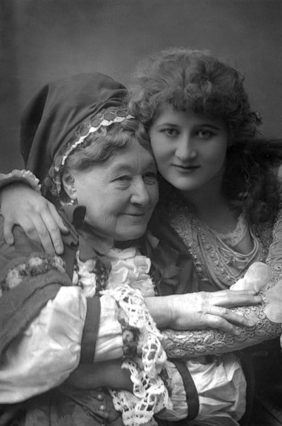 Mary Anderson 1859-1940, amerikanische Bühnenschauspielerin, und Mrs. Stirling, 1890 von William and Daniel Downey