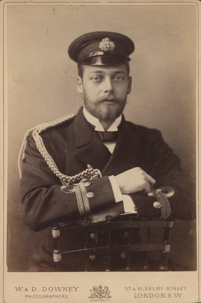 Prinz Georg von Wales in Marineuniform von William and Daniel Downey