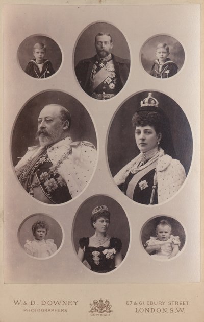 Königliche Porträts von William and Daniel Downey