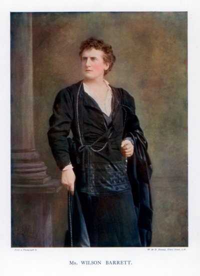 Wilson Barrett, englischer Schauspieler, Manager und Dramatiker, 1901 von William and Daniel Downey