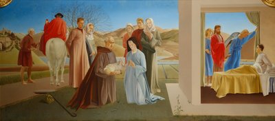Szenen aus dem Leben des Heiligen Martin von Winifred Knights