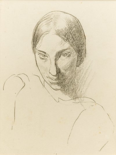 Selbstporträt, ca. 1923 von Winifred Knights