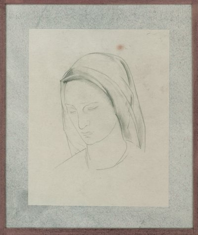 Studie für das St. Martin Altarbild, ca. 1928 von Winifred Knights