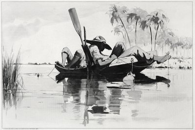 Eine Angelgesellschaft, 1890 von Winslow Homer