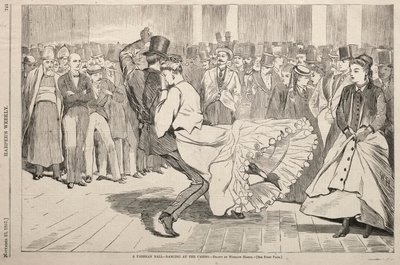 Ein Pariser Ball - Tanzen im Casino von Winslow Homer