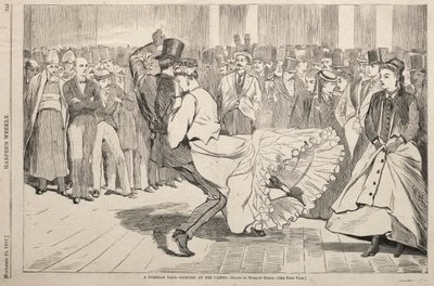 Ein Pariser Ball - Tanz im Casino, 1867 von Winslow Homer