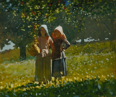 Apfelernte von Winslow Homer