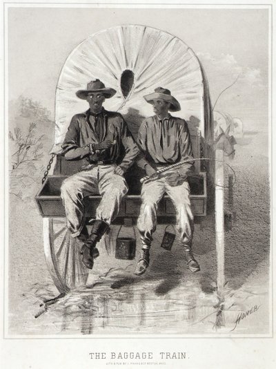 Kampagnenskizzen: Der Gepäckzug von Winslow Homer