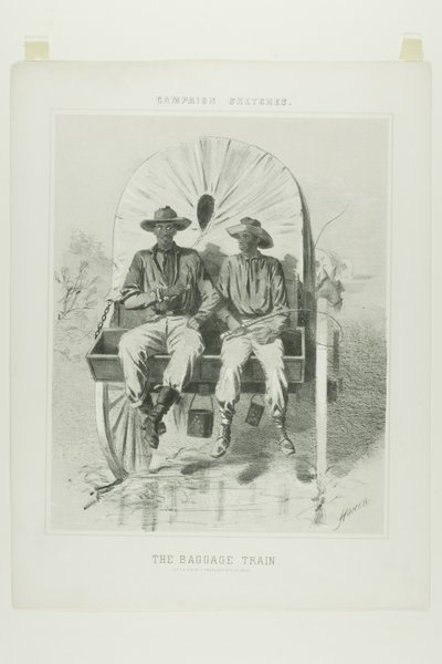 Kampagnenskizzen: Der Gepäckzug von Winslow Homer
