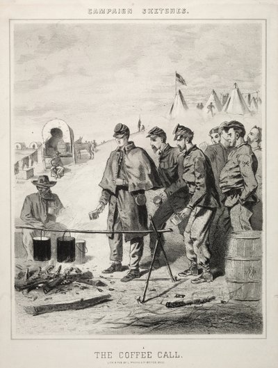 Kampagnenskizzen: Der Kaffeeruf von Winslow Homer