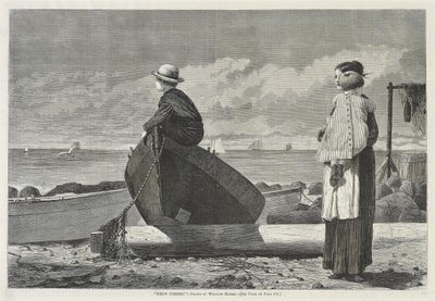 Papa kommt! von Winslow Homer