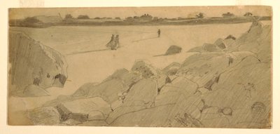 Strand bei Marshfield von Winslow Homer
