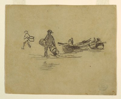 Zwei Fischer, England von Winslow Homer
