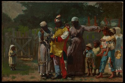 Ankleiden für den Karneval von Winslow Homer