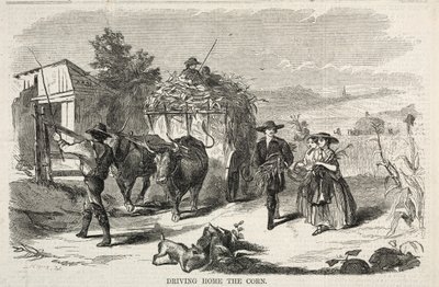 Heimfahrt des Korns, 1858 von Winslow Homer