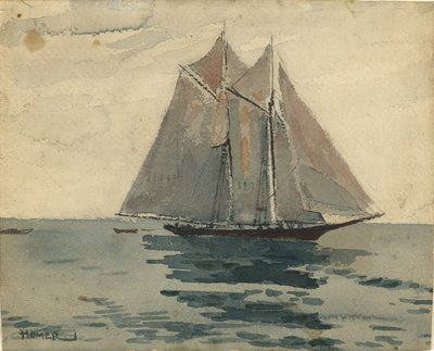 Gloucester Schoner von Winslow Homer
