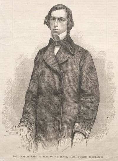 Hon. Charles Hale, Sprecher des Hauses, Massachusetts Legislature, 1859 von Winslow Homer