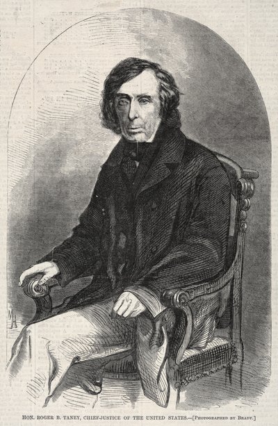 Hon. Roger B. Taney, Oberster Richter der Vereinigten Staaten von Winslow Homer