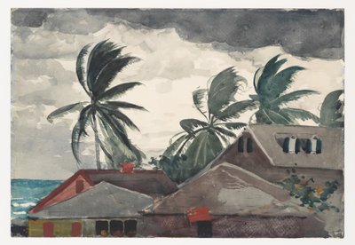 Hurrikan, Bahamas von Winslow Homer
