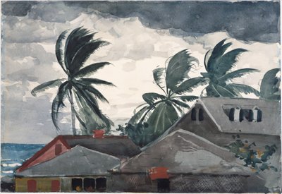 Hurrikan, Bahamas von Winslow Homer
