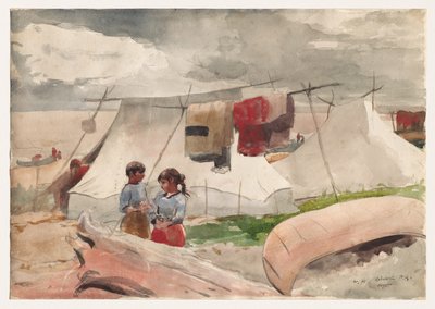 Indianerlager, Roberval, P.Q. von Winslow Homer