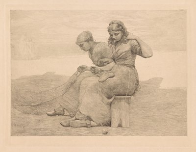 Die Risse flicken von Winslow Homer