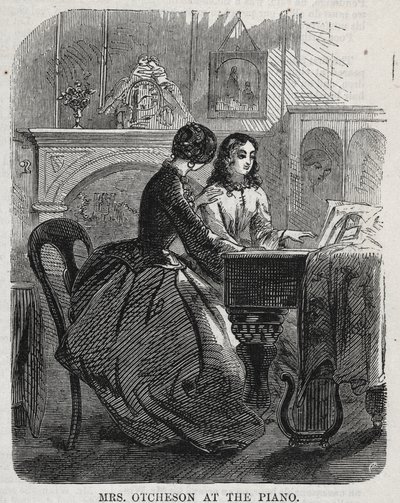 Frau Otcheson am Klavier von Winslow Homer