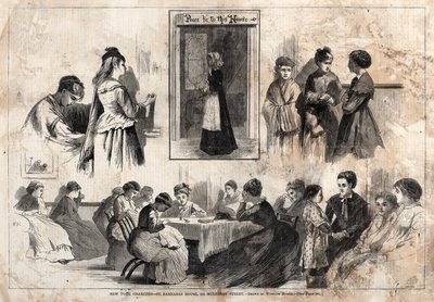 New Yorker Wohltätigkeiten - St. Barnabas Haus, 304 Mulberry Street von Winslow Homer