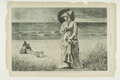 Am Strand—Zwei sind Gesellschaft, drei sind keiner von Winslow Homer