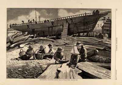 Schiffbau, Gloucester Harbor, aus Harper