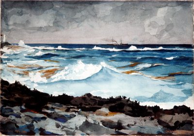 Küste und Brandung, Nassau von Winslow Homer