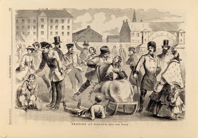 Schlittschuhlaufen in Boston, aus Harper