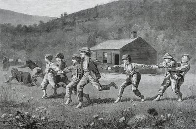 Fang-die-Peitsche, aus dem Harpers Weekly, 20. September 1873 von Winslow Homer