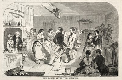 Der Tanz nach dem Entkörnen von Winslow Homer