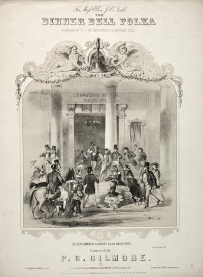 Das Dinner Bell Polka - Notenblatt von Winslow Homer