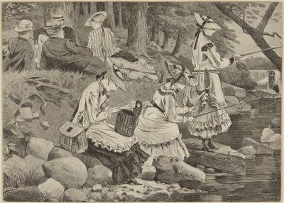 Die Angelgesellschaft von Winslow Homer