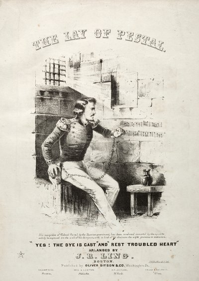 Das Lied von Pestal - Notenblatt von Winslow Homer