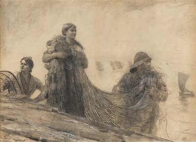 Das Lachsfischernetz von Winslow Homer