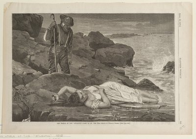 Das Wrack der Atlantic, vom Meer angespült von Winslow Homer