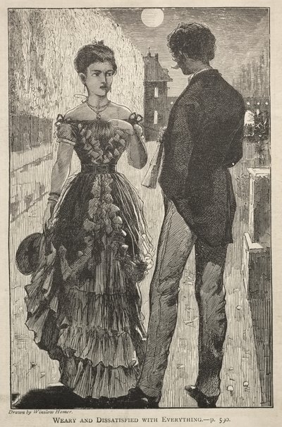 Müde und unzufrieden mit allem von Winslow Homer